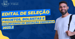 EDITAL DO PROJETO DE INICIAÇÃO CIENTIFICA  2022.2