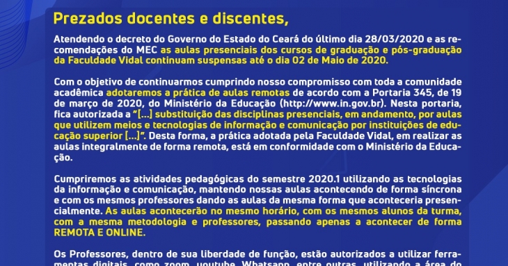 COMUNICADO