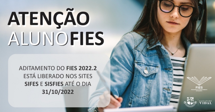 ADITAMENTO DO FIES 2022.2