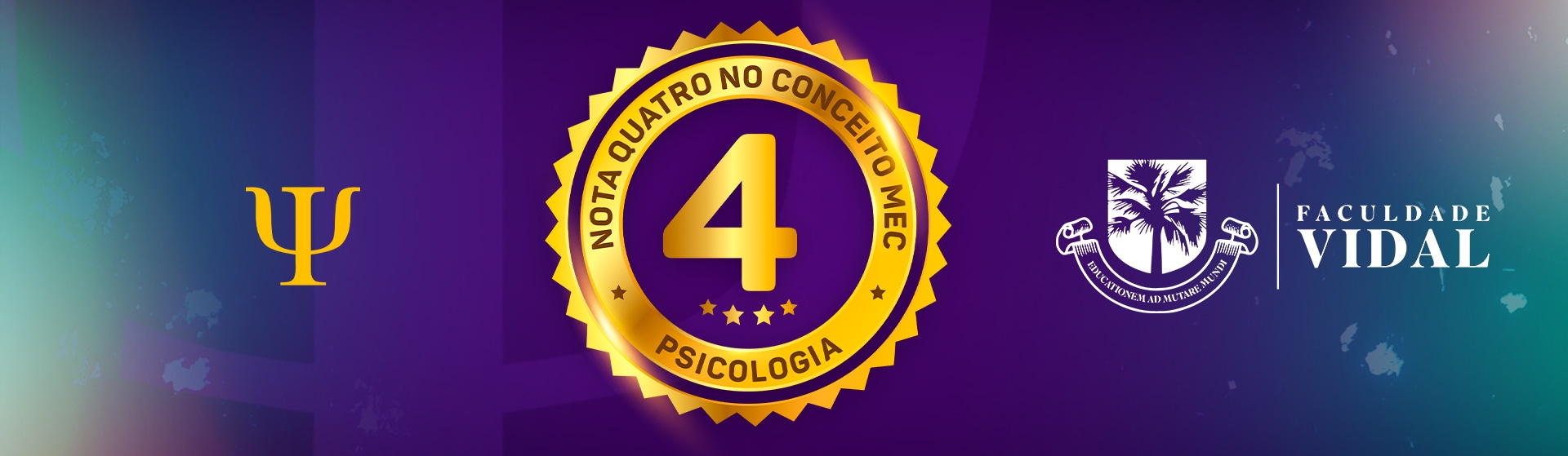 PSICOLOGIA É NOTA QUATRO